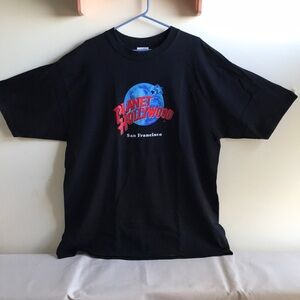 EUC Vintage Planet Hollywood tee size 3XL black cotton unworn plus size tee
